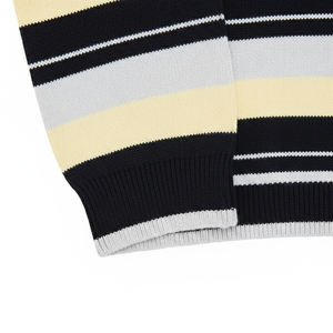 2026 Pull tricoté personnalisé pour homme à col zippé, manches courtes, coupe ajustée décontractée, respirant, séchage rapide, en mélange de nylon synthétique - Product Image 5