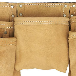 Custom Waterproof Genuine Leather <b>Tool</b> <b>Belt</b> With Multiple Pockets And Hanging Hammers For Professional Use 2026 - Product Image 3