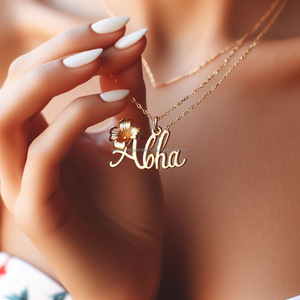 สร้อยคอและจี้ Aloha เครื่องประดับฮาวายทํามือสวยงามพร้อมความสง่างามในเขตร้อน - Product Image 3