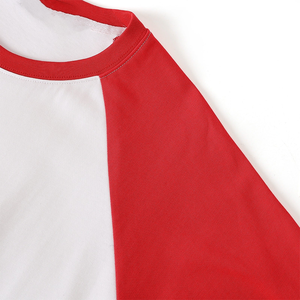 Camiseta de Béisbol Estilo Americano con Manga Raglán Personalizada OEM 2026, Transpirable, de Algodón y Poliéster, Venta al Por Mayor con Impresión de Logotipo Personalizado - Product Image 4