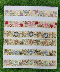 ผ้าลูกไม้ปักลายคุณภาพสูงสำหรับตกแต่งชุดเดรส  ผ้าลูกไม้ลายดอกไม้สำหรับตกแต่งเสื้อผ้า  ขายส่งจากผู้ผลิต - Product Image 5