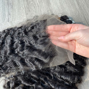 Wholesale Super Double Drawn Virgin Burmese Bundles Natural <b>Color</b> Vietnamese Human <b>Hair</b> <b>Hair</b> Weave Extensions Cuticle Aligned - Product Image 3