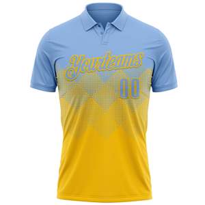 เสื้อโปโลโพลีเอสเตอร์แบบกำหนดเอง พร้อมชื่อทีมและหมายเลขส่วนตัว โลโก้ด้านหน้าอก คอเสื้อแบบริบ ผู้ผลิต OEM ชุดกีฬาขายส่ง - Product Image 1