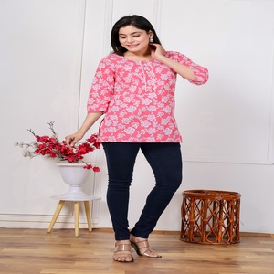 Women Rayon Printed <b>Kurti</b> Top , Ethnic Tunic with Casual Wear <b>Kurti</b> - Product Image 4