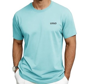 Camiseta Amarilla Brillante para Hombre, con Logotipo Personalizado, Manga Corta, Cuello Redondo, Estilo Casual, Ropa Urbana de Verano - Product Image 3