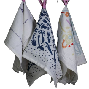 Serviette de cuisine en coton réutilisable et jetable, écologique, à séchage rapide, imprimée sur mesure, pour usage domestique – Meilleure vente - Product Image 1
