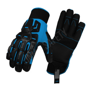 ถุงมือหนังสังเคราะห์พรีเมียม Amara ป้องกันแรงกระแทก สำหรับงานอุตสาหกรรม ช่างยนต์ และงานป้องกันความปลอดภัยในการทำงาน - Product Image 2