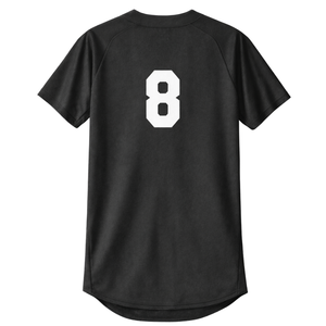 Camiseta de Béisbol Personalizada con Botones para Jóvenes, Uniforme Deportivo Transpirable de Poliéster para Niños, Suministro al por Mayor OEM - Product Image 2
