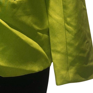   Blazer Verde Manzana para Mujer, Chaqueta Formal Elegante y Entallada, Estilo Moderno para Oficina, Ropa Casual de Negocios, Personalizable - Product Image 4