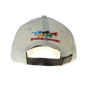 Casquette de baseball kaki 6 panneaux avec logo brodé 3D personnalisé, unisexe, respirante et imperméable, en polyester/coton, avec patch tissé - Product Image 5