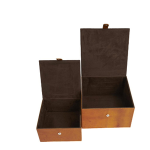 Leather Storage <b>Box</b> - Product Image 1