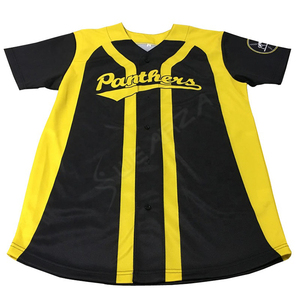 ชุดยูนิฟอร์มเบสบอลพิมพ์ลายแบบซับลิเมชั่นสีแดงและดำ คุณภาพดีที่สุดจากผู้ผลิต พร้อมบริการ OEM - Product Image 4