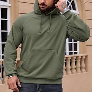 เสื้อฮู้ดดี้แบบสวมหัว รุ่นใหม่ล่าสุด สำหรับทุกเพศ ผลิตจากผ้าฝ้ายถัก 100% เนื้อฟลีซ สวมใส่สบายในฤดูหนาว สีพื้น ระบายอากาศได้ดี เป็นมิตรต่อสิ่งแวดล้อม - Product Image 4