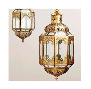 New Handmade Metal <b>Glass</b> <b>Lantern</b> With Customized Design for Wedding Decoration in Best Quality - Product Image 3