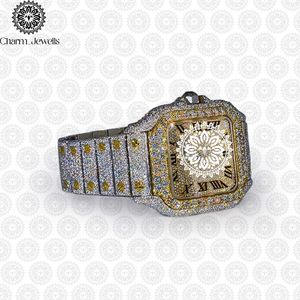 Charm_Jewells Luxury Stainless Steel Square <b>Watch</b> With Sapphire Crystal Quartz Movement Analog Dial Women Fashion Design - Product Image 4