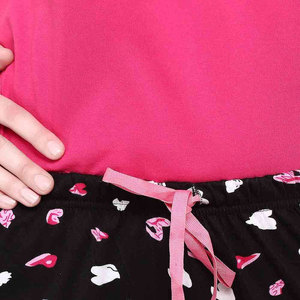 ชุดเซ็ตเสื้อครึ่งแขนและกางเกงขาสั้นผู้หญิง ผ้าถักเนื้อแน่น กันเหงื่อ สวมใส่ง่าย พิมพ์โลโก้ได้ตามต้องการ ดีไซน์ทันสมัย - Product Image 5