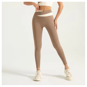 High Quality Wholesale Women's Plus Size Yoga <b>Leggings</b> Active Wear Pants Elastic Waist Solid <b>Pattern</b> Gym Fitness Sports <b>Leggings</b> - Product Image 6
