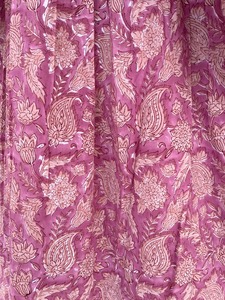 Vestido largo de algodón con estampado paisley para mujer, manga 3/4, cuello con lazo, estilo bohemio, para verano, fiestas, holgado, para picnic y vacaciones. - Product Image 5