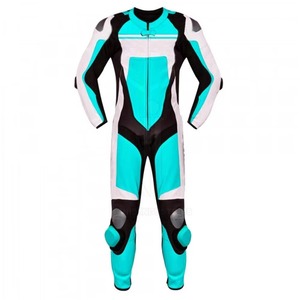 Leather Suit for Motorcycle Auto Racing Wear Customized Top Design High Quality Men Motorbike Suit - Product Image 4
