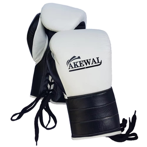 Gants de boxe en cuir de vachette 100% original de qualité supérieure professionnelle, design personnalisé, gants d'entraînement sur mesure avec votre design - Product Image 1