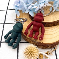 Figuras de Animales 3D Personalizadas de Vinilo, Lindos Llaveros de PVC Suave Marktex con Forma/Tamaño Personalizado, 12+ Unidades Semiterminadas con Empaque Individual