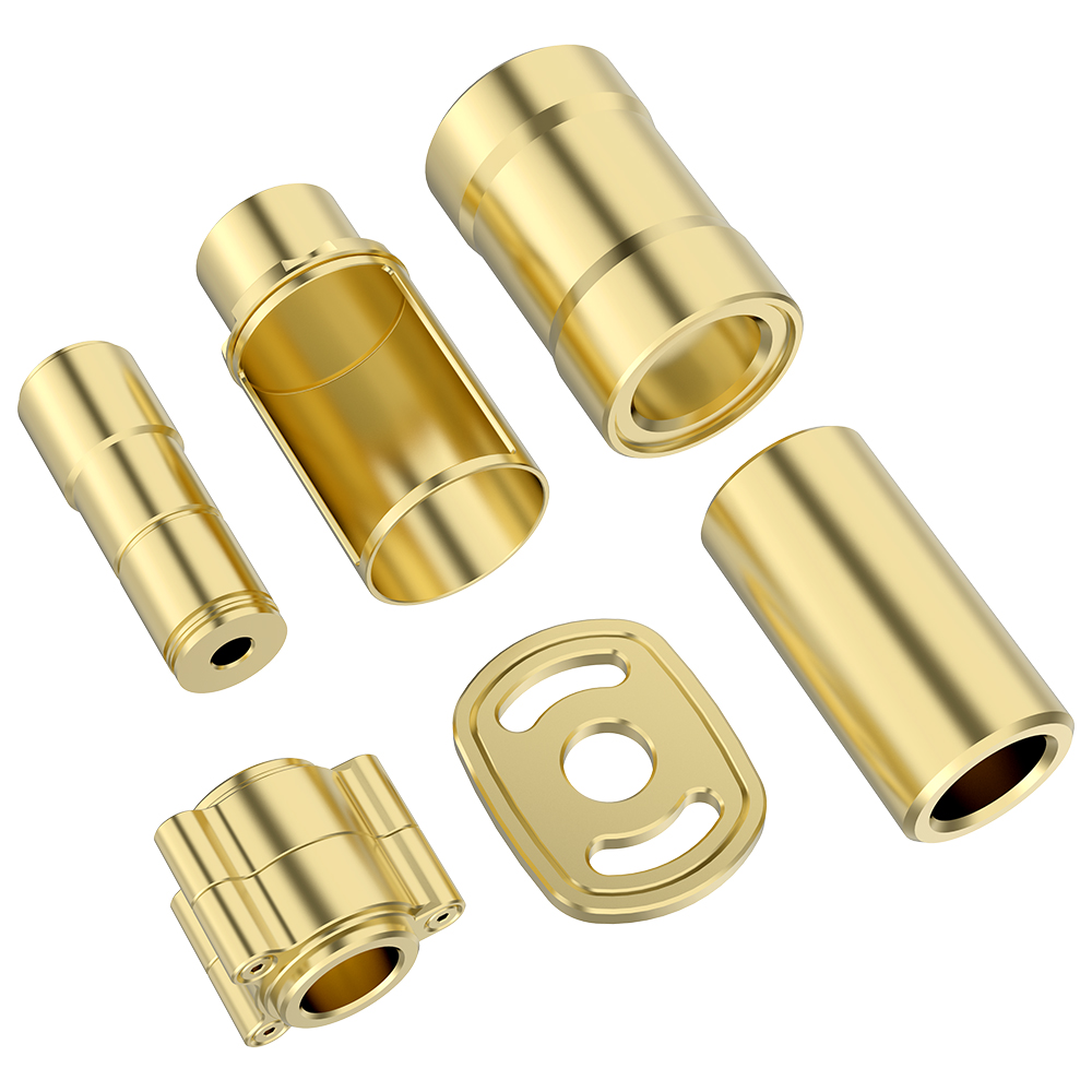 Precision CNC Machining Services for Brass Components CNC Turning Milling Custom Metal Parts Manufacturing