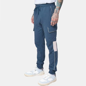 Pantalon décontracté pour homme, délavé, pour le sport et le fitness, pantalon de survêtement, pantalon de jogging, OEM - Product Image 4
