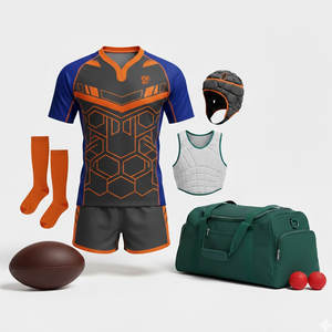Ropa Deportiva Ligera y Transpirable para Rugby, Ideal para Entrenamiento al Aire Libre y Juego de Larga Duración, Cómoda - Product Image 1