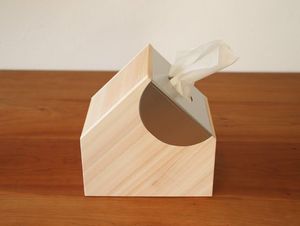 Porte-serviettes en bois pour table, accessoire décoratif pour la cuisine, la salle à manger, le restaurant, le café, l'hôtel, la maison, organisateur de rangement pour papier toilette - Product Image 1