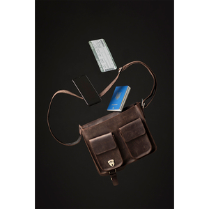 Maletín para Portátil de Cuero Genuino Premium, Color Marrón, Personalizable, Regalo para Él, Bolsa de Hombro - Product Image 2