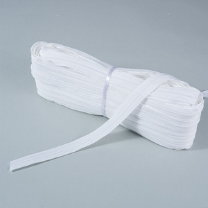 Nylon Zipper Rolls with Cord 4-Line-<b>Zips</b> KG Long Chain Multi-color Optional for Home Textile - Product Image 1