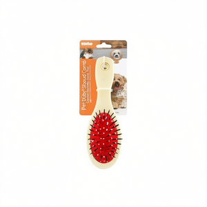 หวีกลมสองด้านสำหรับสัตว์เลี้ยงสำหรับสุนัขแมวเครื่องมือกำจัดขน 22 ซม. - Product Image 2