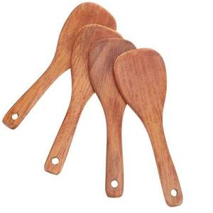 Cuchara de Madera Natural Ecológica Hecha a Mano, Utensilio de Cocina de Madera Maciza para el Hogar, Restaurante, Cafetería, a Precio de Mayoreo - Product Image 1