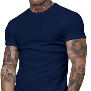 Pantalones Cortos con Cintura Elástica, Ajuste Cómodo, Ropa Deportiva de Moda para Gimnasio, Impresión de Logotipo Personalizado, Color Sólido Liso - Product Image 1