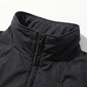 Black <b>Packable</b> Shell <b>Jacket</b> — Full‑Zip Windbreaker with High Collar, Elastic Cuffs & Drawcord Hem | OEM/ODM Private Label - Product Image 3