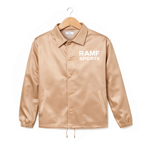 Veste bomber d'hiver unisexe de style streetwear, veste de sport imperméable avec logo sur le devant, matière nylon/coton - Product Image 1