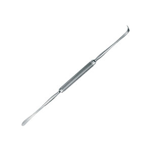 Elevador periostal profesional Obwegeser de 220 mm, instrumento quirúrgico maxilofacial y dental de acero inoxidable de doble punta roma - Product Image 5