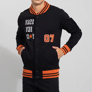 Vestes universitaires d'hiver pour hommes, personnalisables avec logo, couleurs sur mesure, style streetwear baseball respirant, vente en gros - Product Image 1