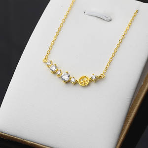 Conjunto de Collar con Colgante de Perla Pequeña de 6mm y Cadena Vacía de Plata S925 Hecha a Mano para Mujer, Material de Accesorios para DIY 378 - Product Image 2