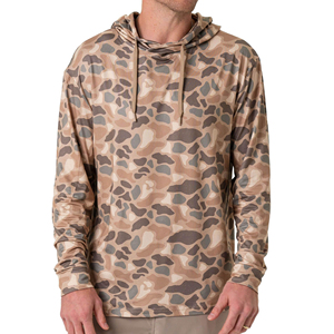 Camisa de Manga Larga con Capucha de Camuflaje para Hombre, Corte Regular, Secado Rápido, Tejido de Poliéster, Ropa Casual de Verano - Product Image 2