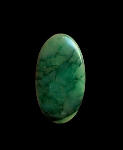 Cabujón de Jade Verde Natural, Corte Ovalado, Pulido, Gema Suelta con Cambio de Color para Joyería - Product Image 3