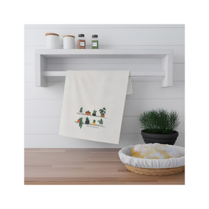 <b>Hand</b> Made Stunning Botanical Tea <b>Towel</b> Cotton Jacquard <b>Kitchen</b> Dish Cloth Decorative Absorbent Home <b>Kitchen</b> OEM ODM Manufacturer - Product Image 2