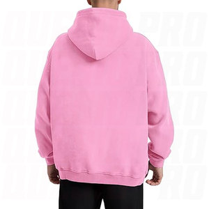 Oversized Hoodie Sweatshirt for Men Couples Heavyweight Vintage Pullover with Skin Friendly Cotton Fleece Hoodies Men Streetwear - Product Image 2