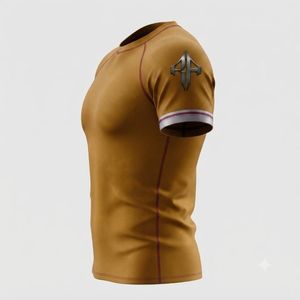 Rashguard de MMA de RIVIAN ATLANTIC, Material de Spandex/Poliéster, Impresión por Transferencia de Calor de Alta Calidad, Manga Corta para Adultos - Product Image 5