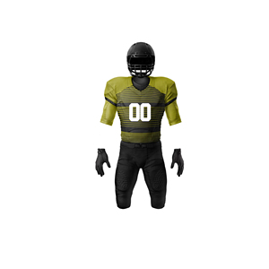 Design Your Own Custom American Football Uniform With Features Quick Dry Lightweight Breathable Design Customized Fabric - Product Image 3
