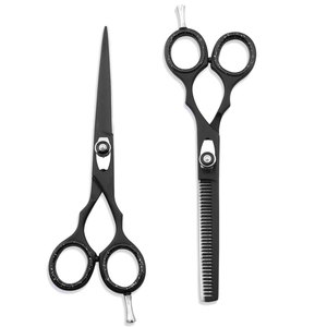 Tijeras de Peluquería de Acero Inoxidable 4Cr13 de 4 Pulgadas para Desbastar, para Peluqueros y Barberos, Suministros para Salones de Belleza - Product Image 2