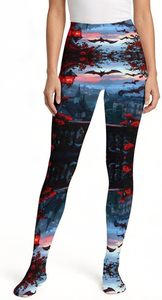 Collants classiques légers pour femmes, leggings pour les vacances à la plage, usage quotidien, voyage - Product Image 2