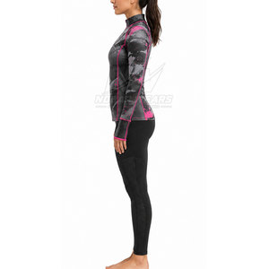 Ensemble de sous-vêtements thermiques athlétiques respirants et extensibles, anti-humidité, séchage rapide, pour l'entraînement en extérieur - Product Image 6