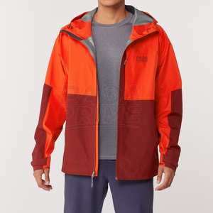 Wholesale Price High Quality Men <b>Hooded</b> Canvas Winter <b>Rain</b> <b>Jacket</b> Factory Direct Sale Custom Made Front Logo - Product Image 2