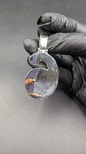 Colgante Personalizado de Moissanita con Número 6 y Burbuja, Estilo Hip Hop, para Joyería Fina de Plata de Ley 925, Colgantes y Dijes - Product Image 6